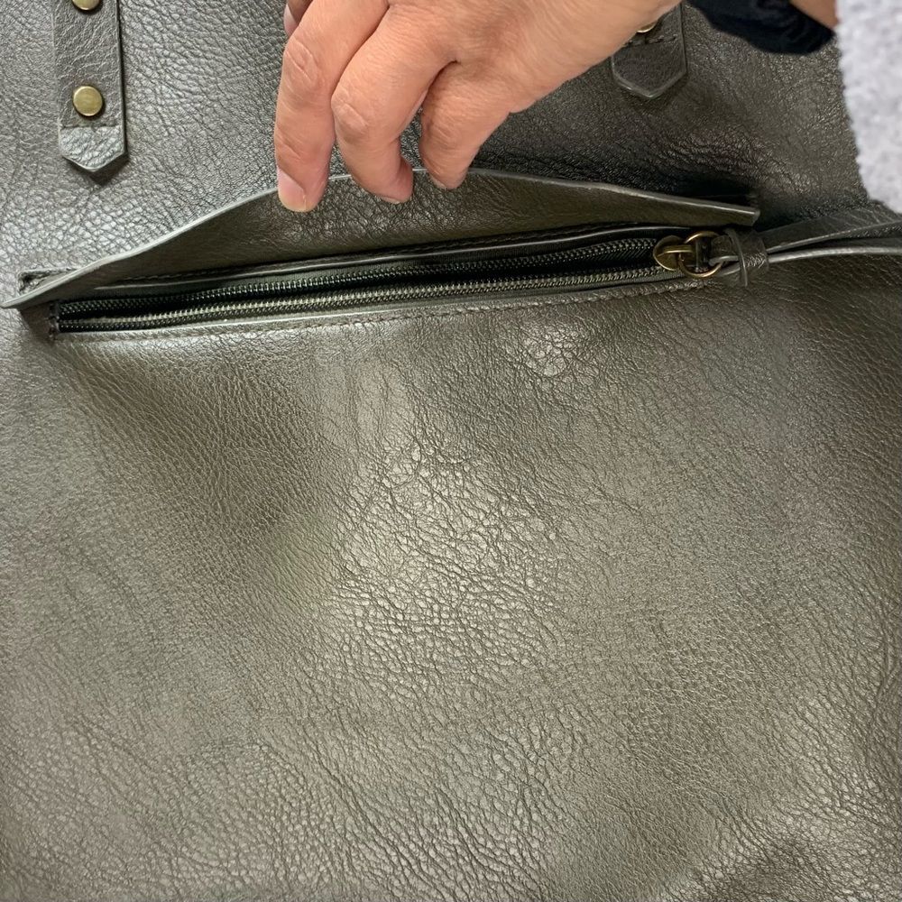 Universal Thread Non-Leather Material Olive Green… - image 8